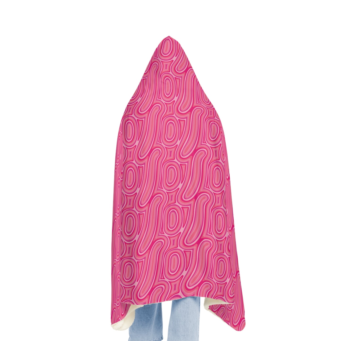 Unbranded Psychedelic Pink Snuggle Blanket