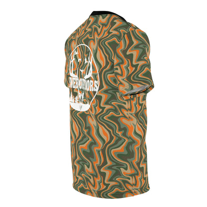 Brewer Outdoors Psychedelic Orange Camo Tee