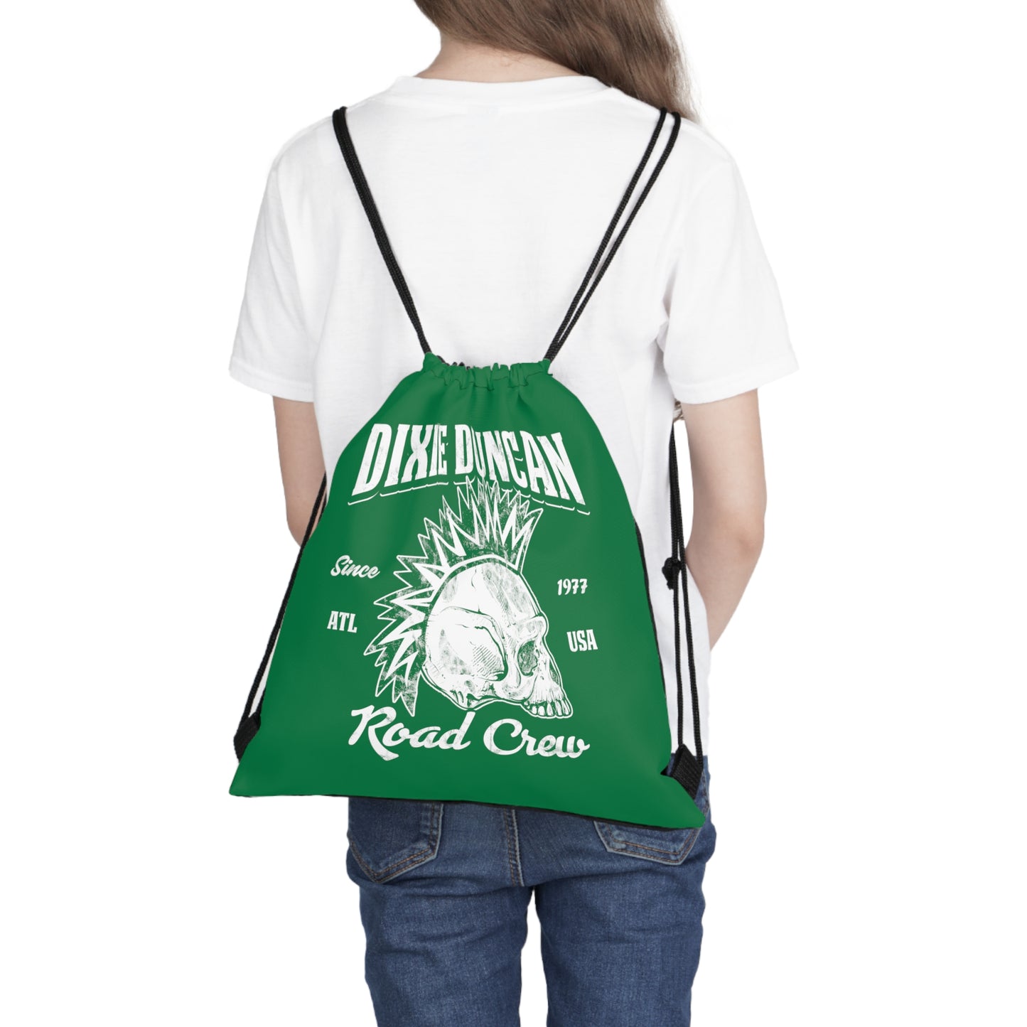 Road Crew Drawstring Bag (Green)