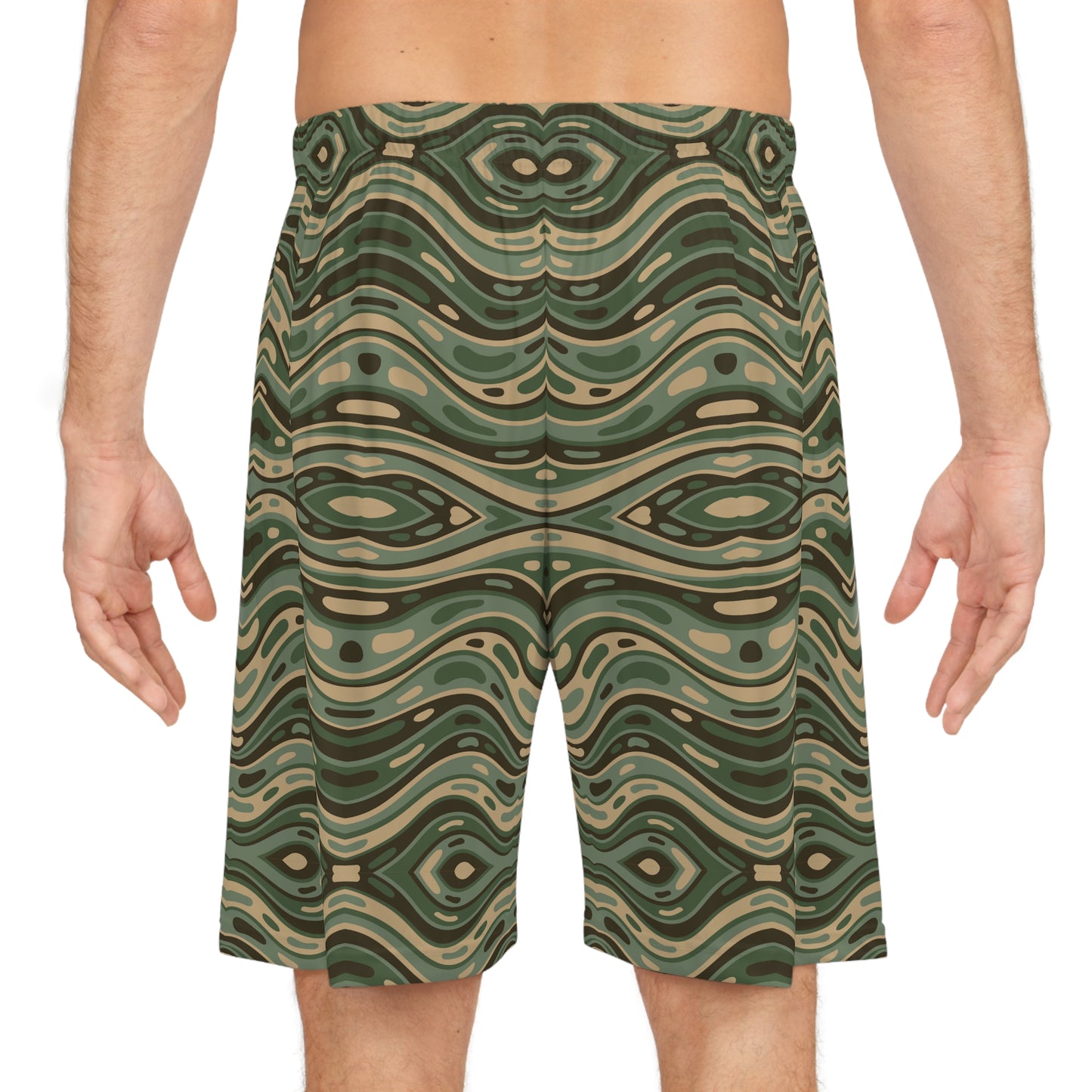 Unbranded Future Camo Basketball Shorts