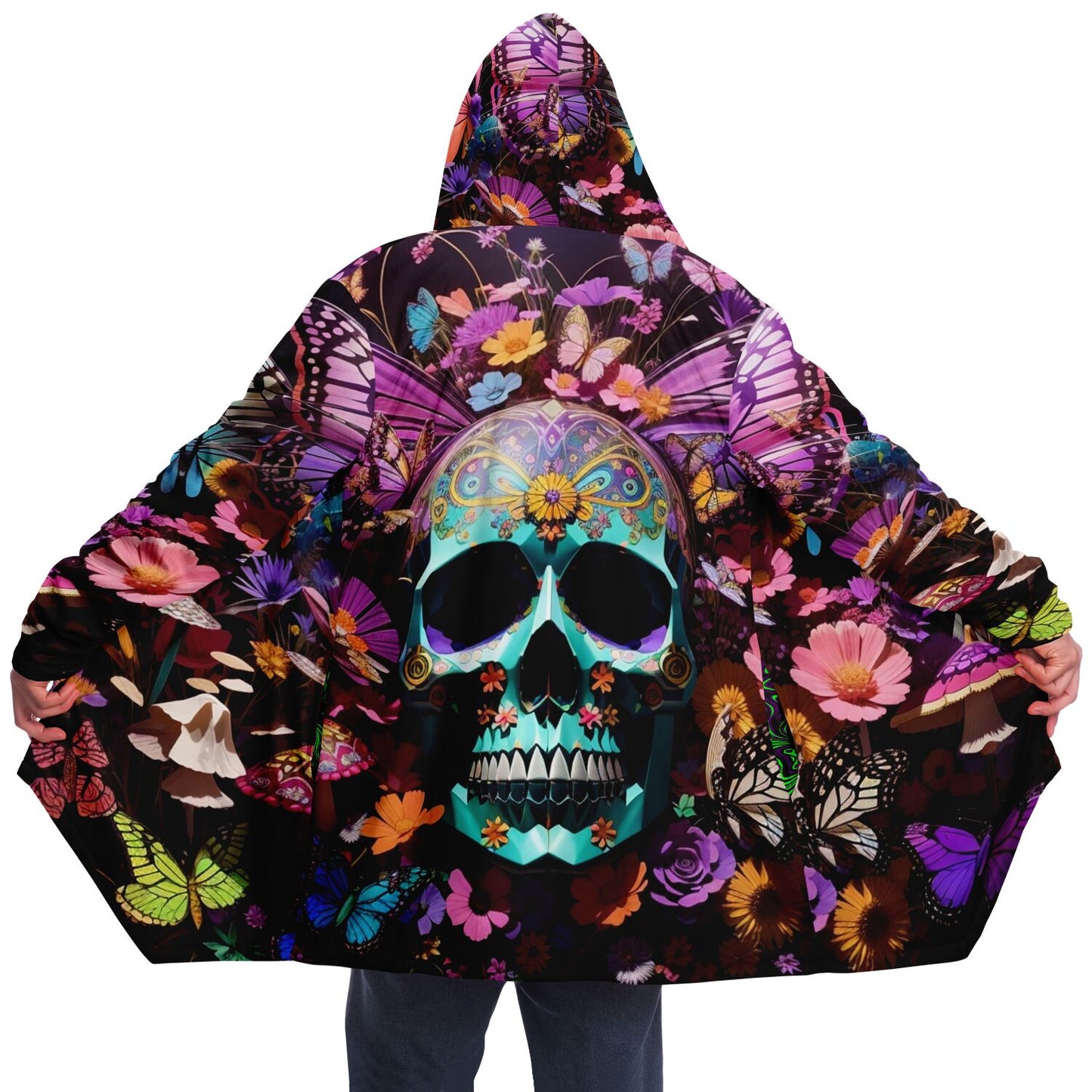 Unbranded Skull #3 Microfleece Cloak