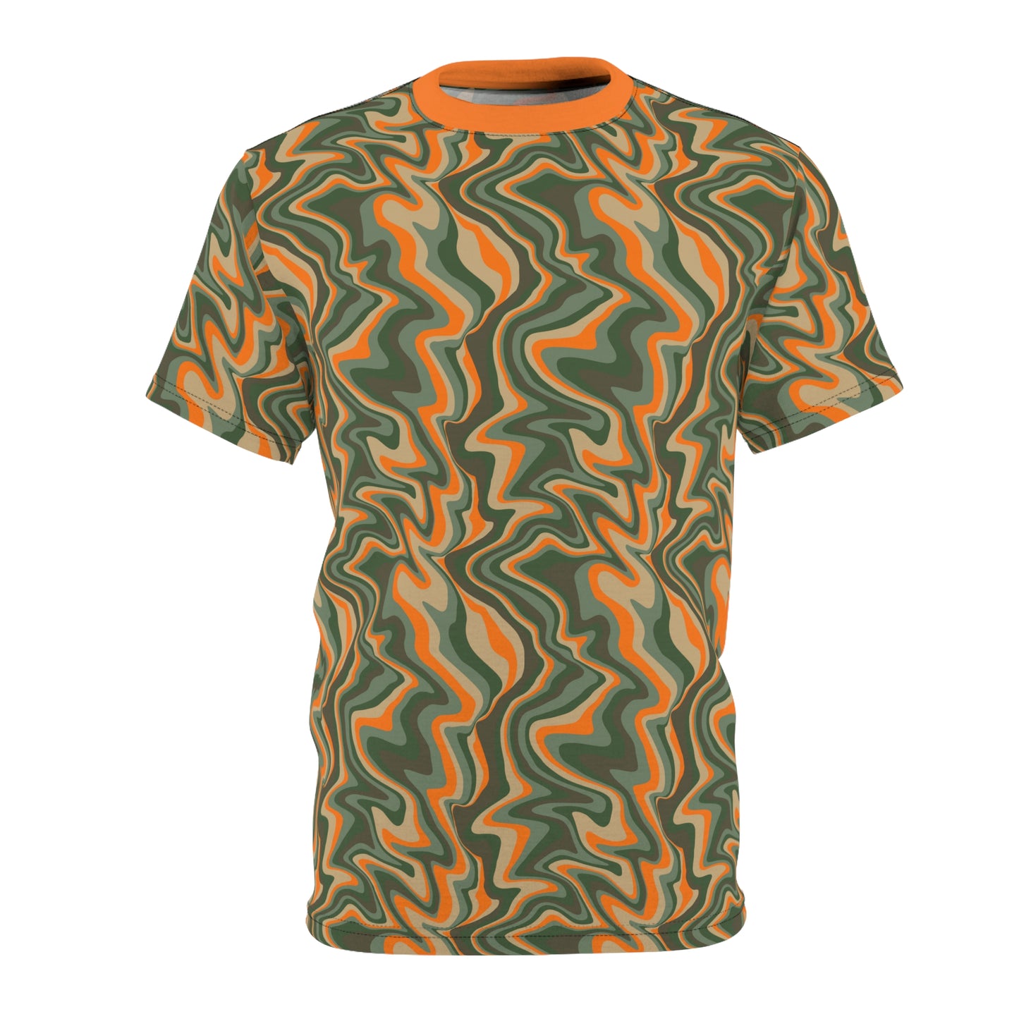 Unbranded Psychedelic Orange Camo Tee