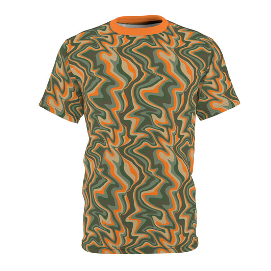 Unbranded Psychedelic Orange Camo Tee