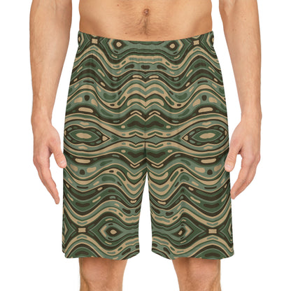 Unbranded Future Camo Basketball Shorts