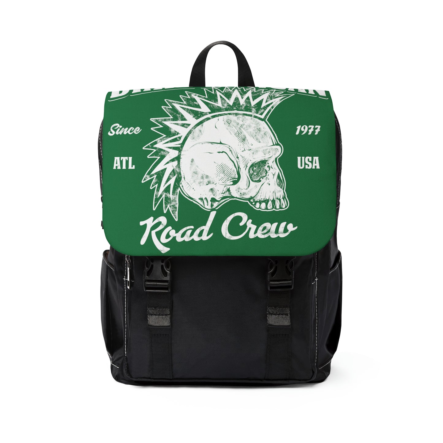 Road Crew Casual Shoulder Backpack (Green)