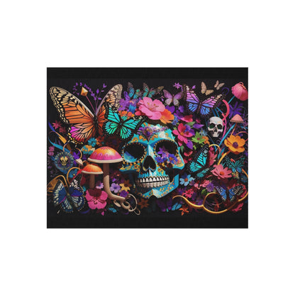 Unbranded Skull #1 Outdoor Rug