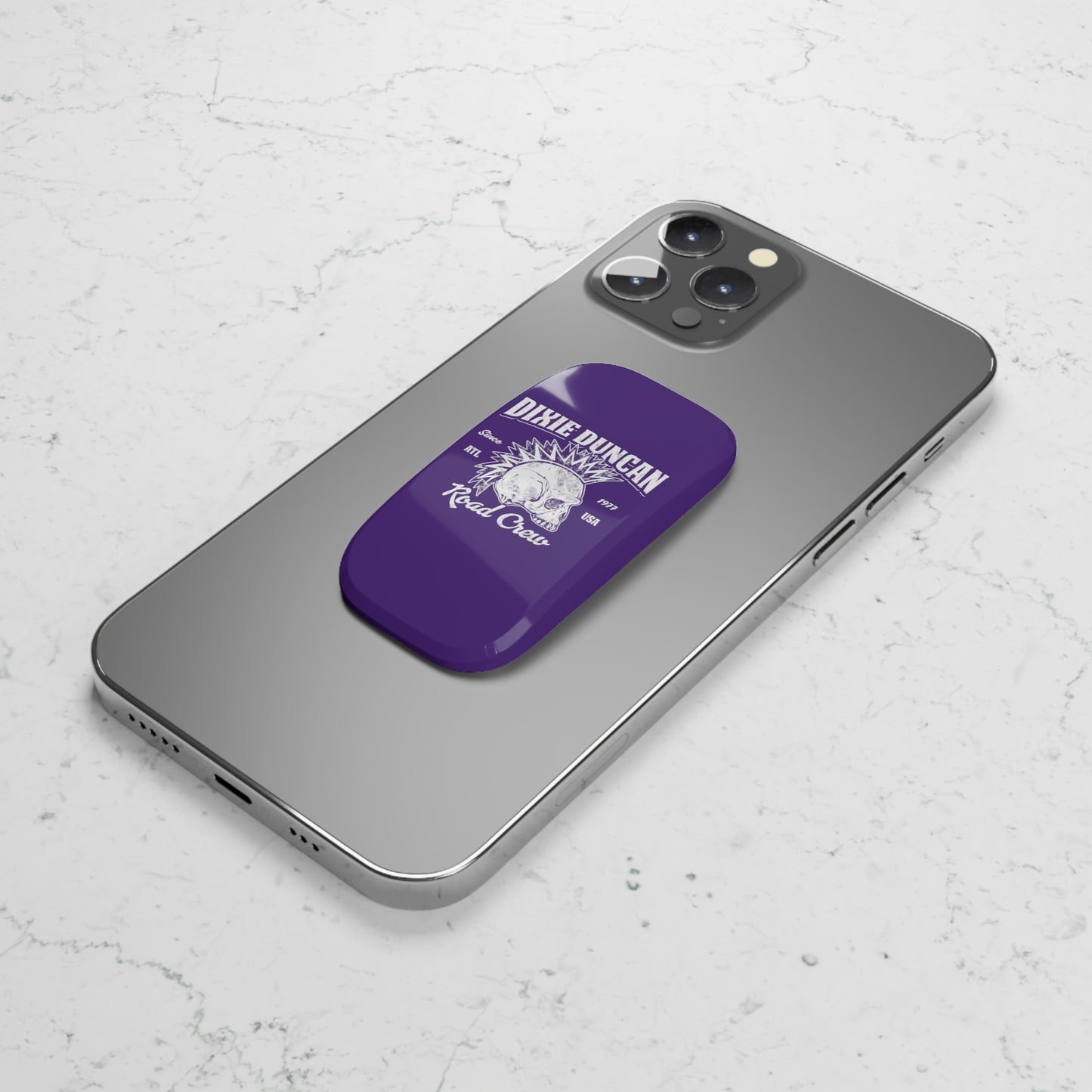 DD Road Crew Phone Click-On Grip (Purple)