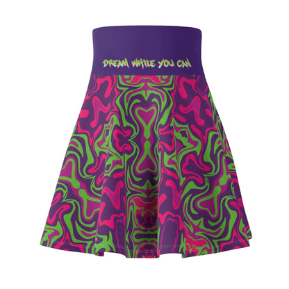 GTCC/DWYC Psychedelic Grinkple Skater Skirt