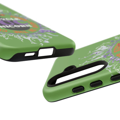 Unicycle Unicorn Purple ring of Fire Tough Case - Durable phone case for EUC fans