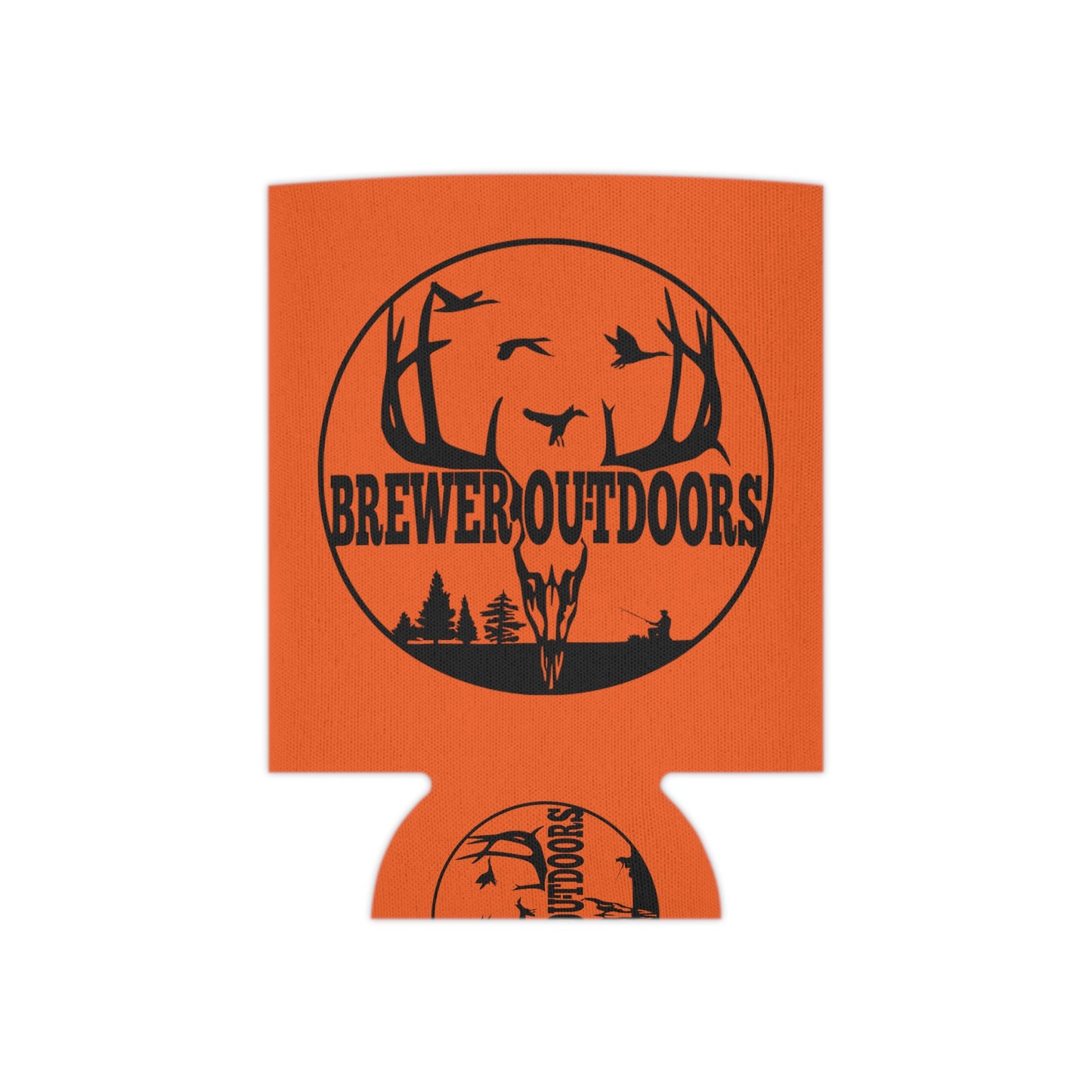 Brewer Outdoors Can Koozie (Orange)