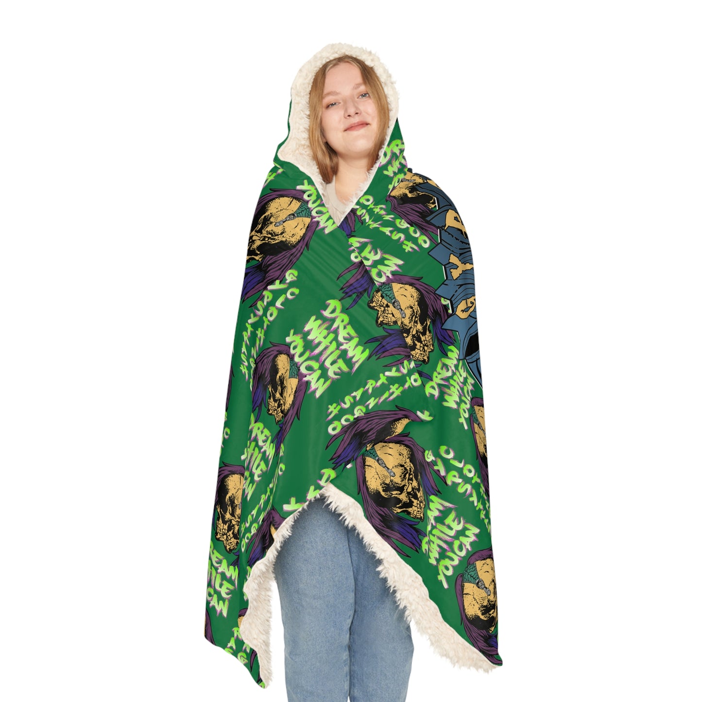 GTCC Snuggle Hoodie Blanket (Green)