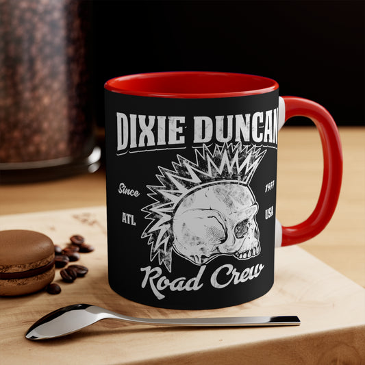 Colorful DD Road Crew Mugs, 11oz