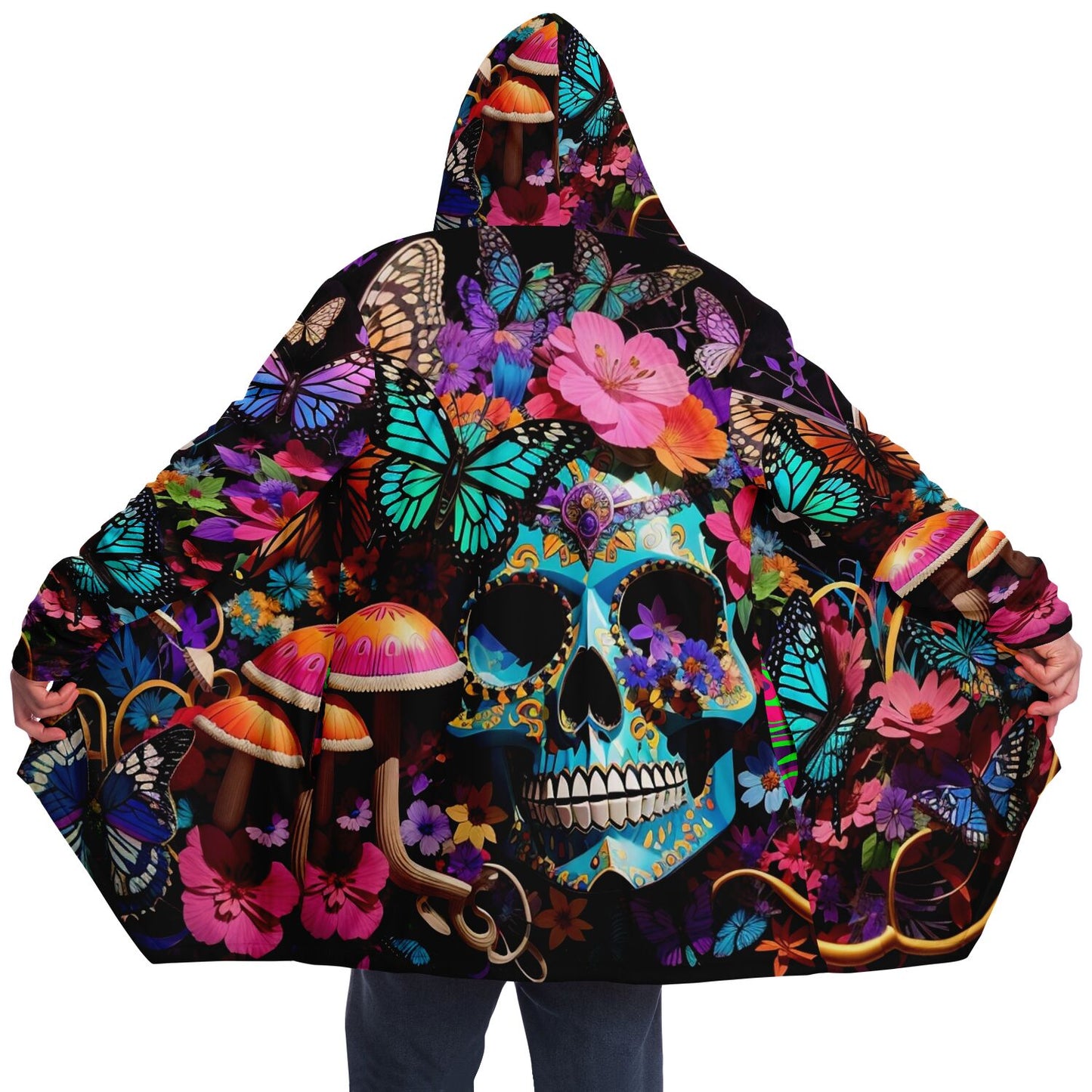 Unbranded Skull #1 Microfleece Cloak