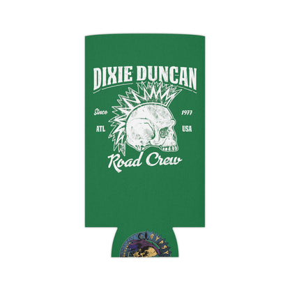 DD Road Crew Can Koozie (Green)