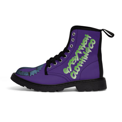 GTCC Women's Canvas Boots (Purple)