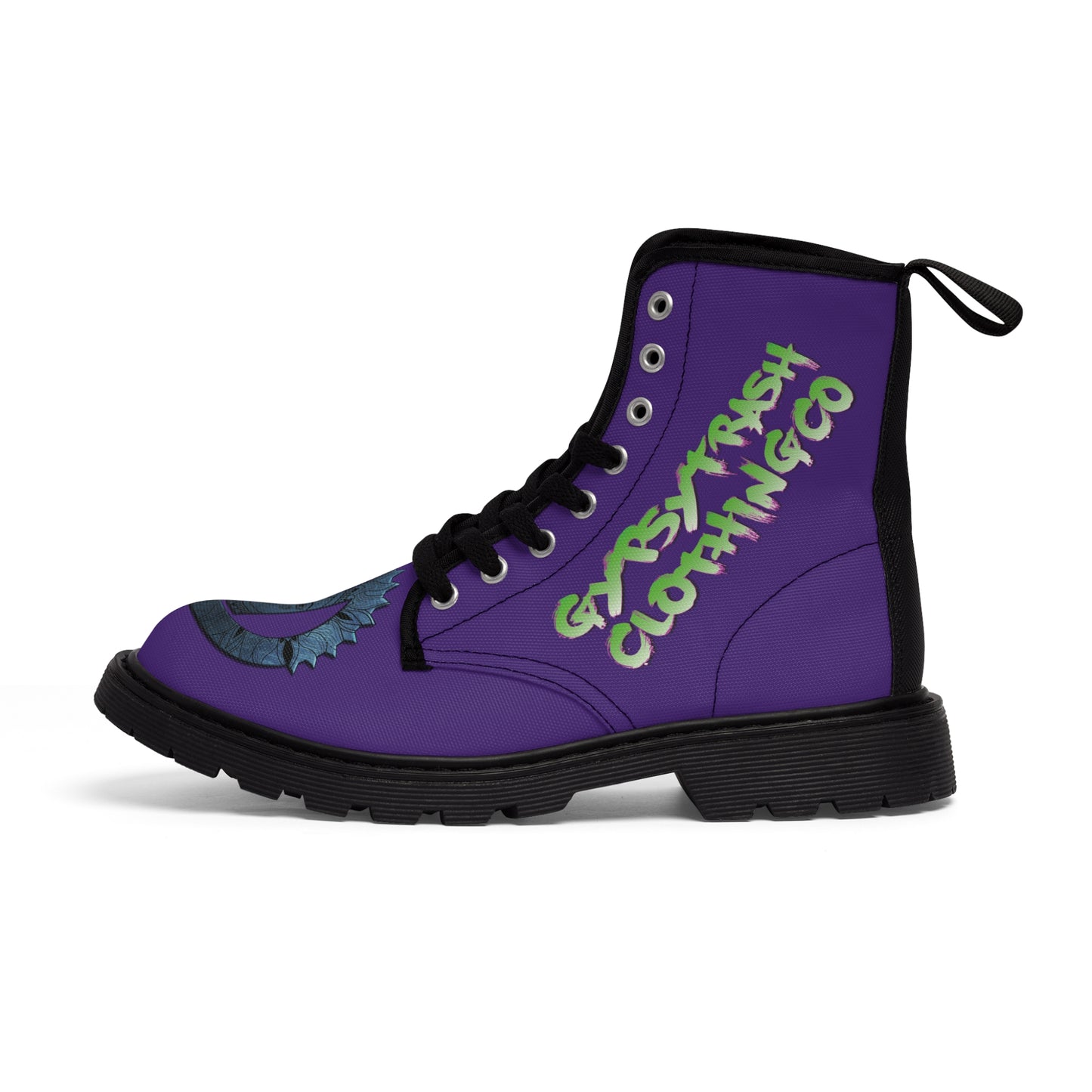 GTCC Men's Canvas Boots (Purple)