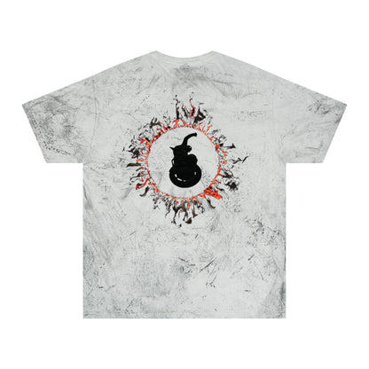 Unicycle Unicorn Red Ring of Fire unisex tshirt