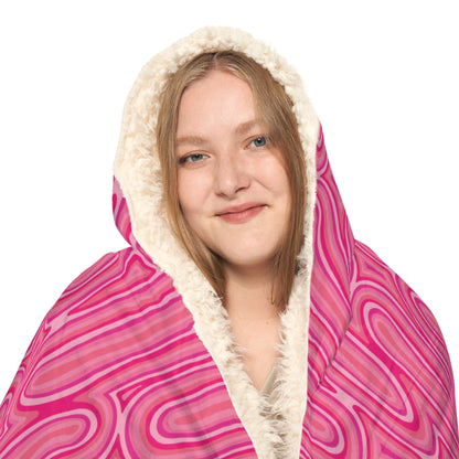 Unbranded Psychedelic Pink Snuggle Blanket