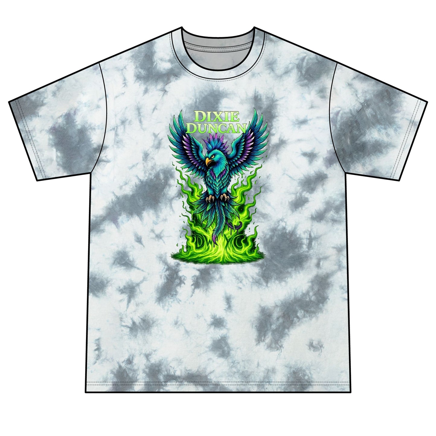 Unisex Crystal Tie-Dye Tee