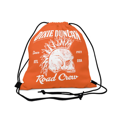 Road Crew Drawstring Bag (Orange)