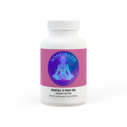 Omega 3 Fish Oil Supplement (60 Softgels)