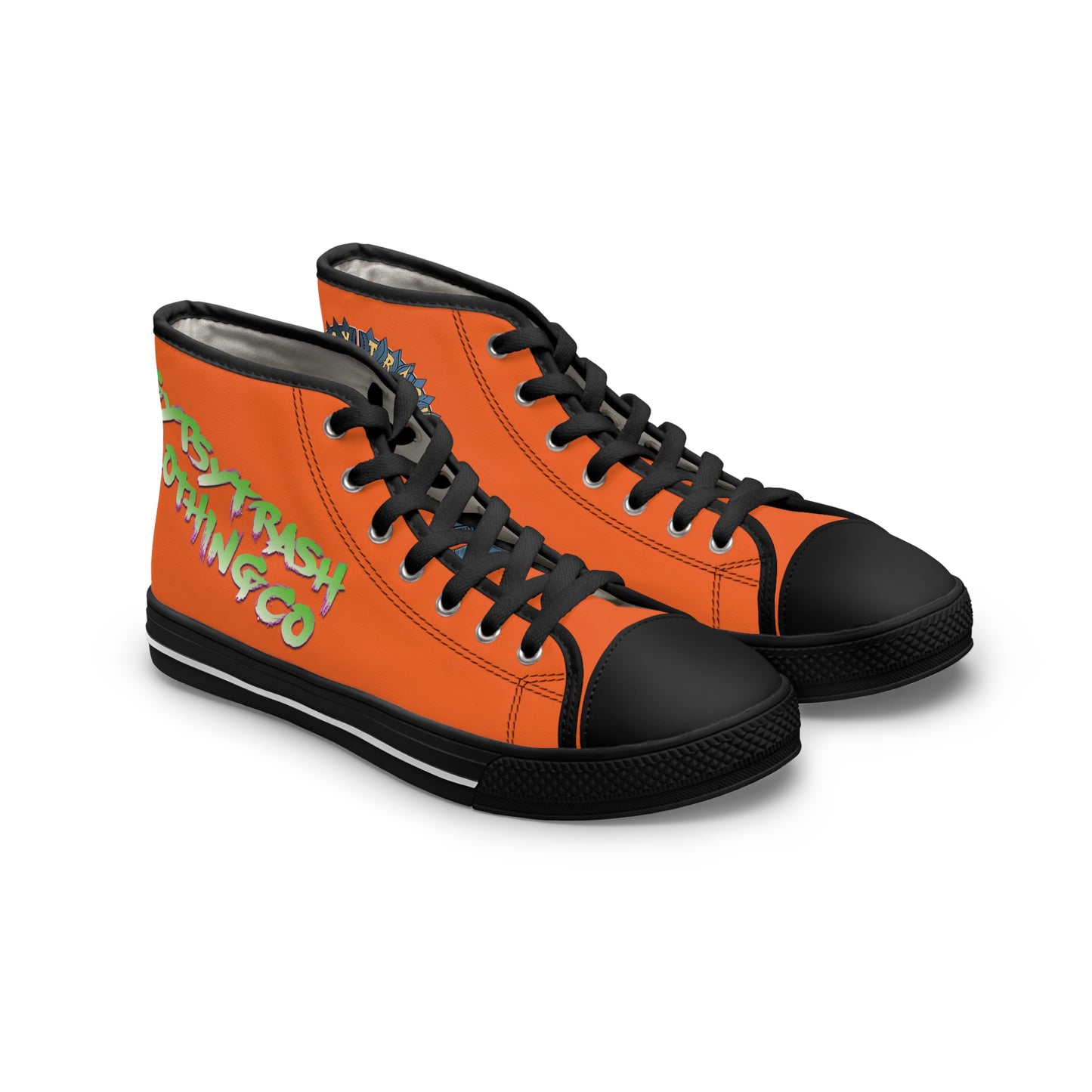 GTCC Womens High Top Sneakers (Orange)