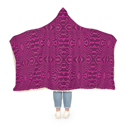 Unbranded Psychedelic Pinkple Snuggle Blanket