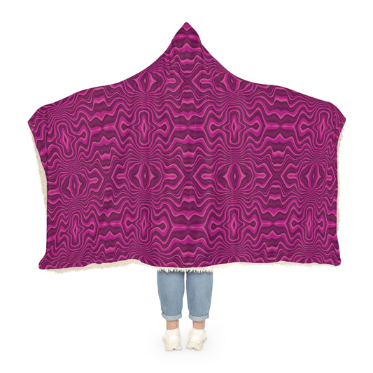 Unbranded Psychedelic Pinkple Snuggle Blanket