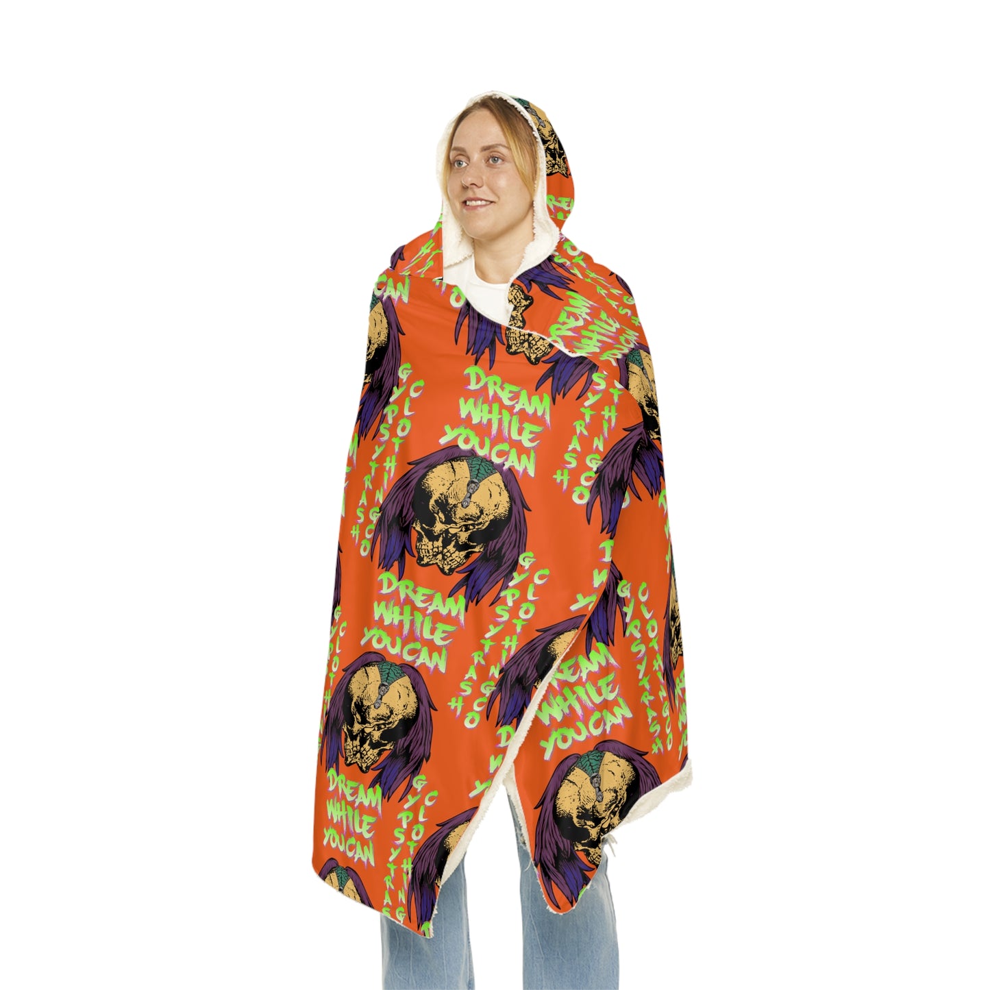 GTCC Snuggle Hoodie Blanket (Orange)