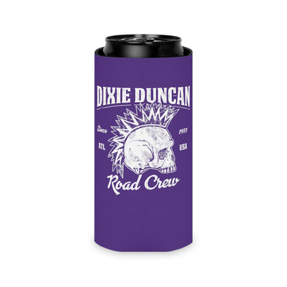 DD Road Crew Can Koozie (Purple)