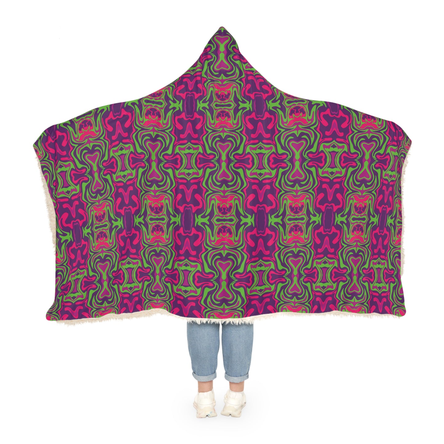 Unbranded Psychedelic Grinkple Snuggle Blanket