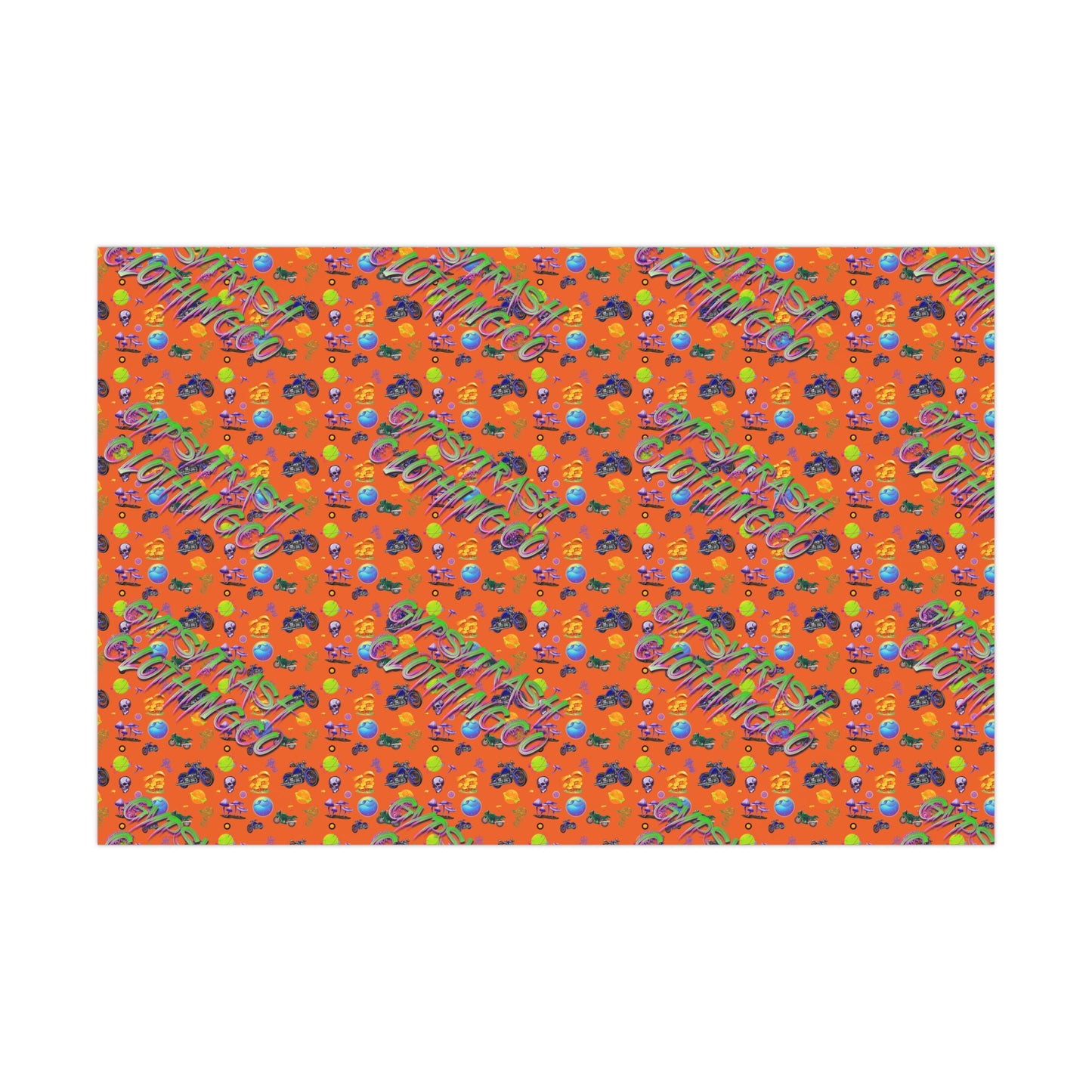 GTCC Gift Wrap Papers Orange