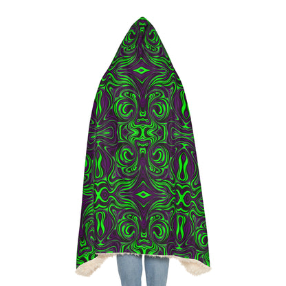 Unbranded Psychedelic Greeple Snuggle Blanket