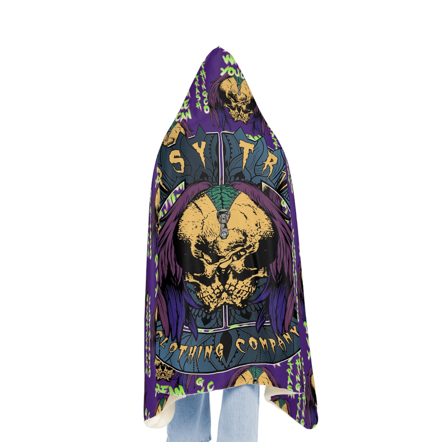 GTCC Snuggle Hoodie Blanket (Purple)