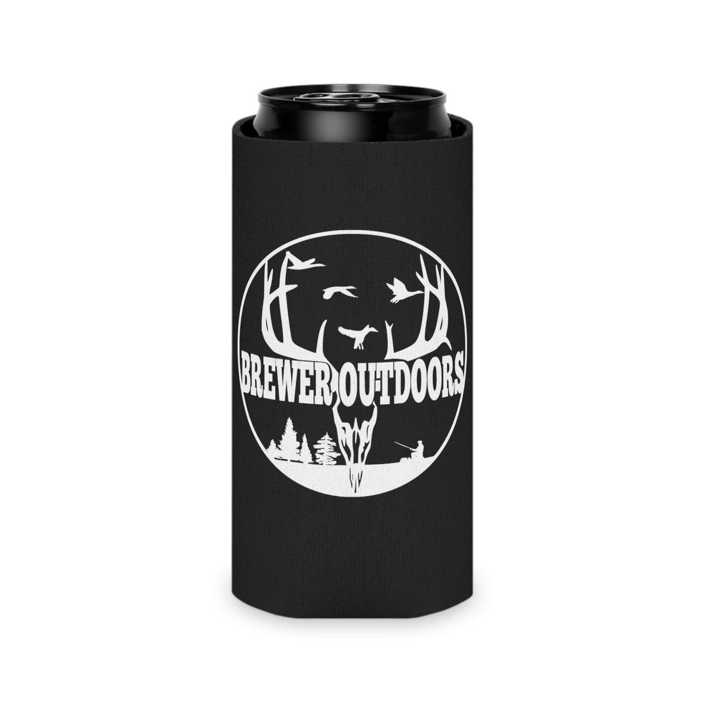 Brewer Outdoors Can Koozie (Black)