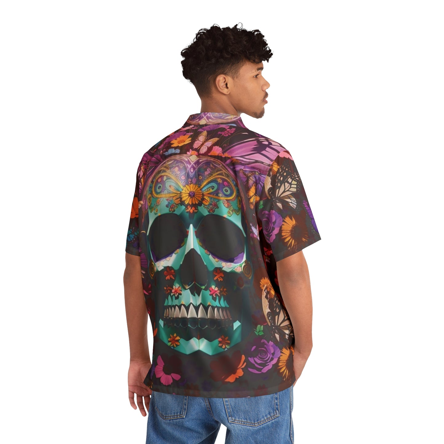 Unbranded Skull #3 Men's Party Shirt