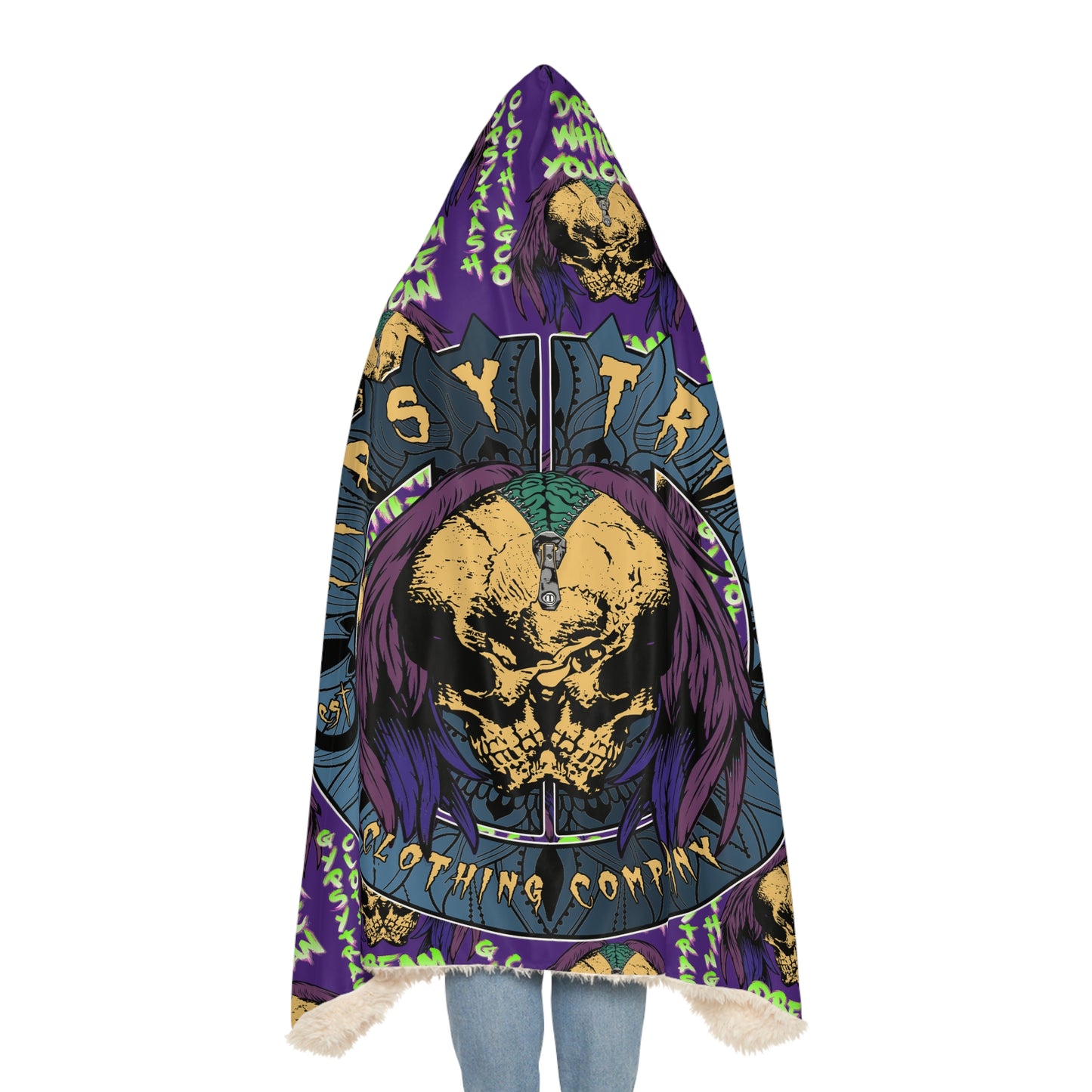 GTCC Snuggle Hoodie Blanket (Purple)