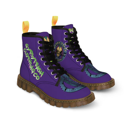 GTCC Men's Canvas Boots (Purple)