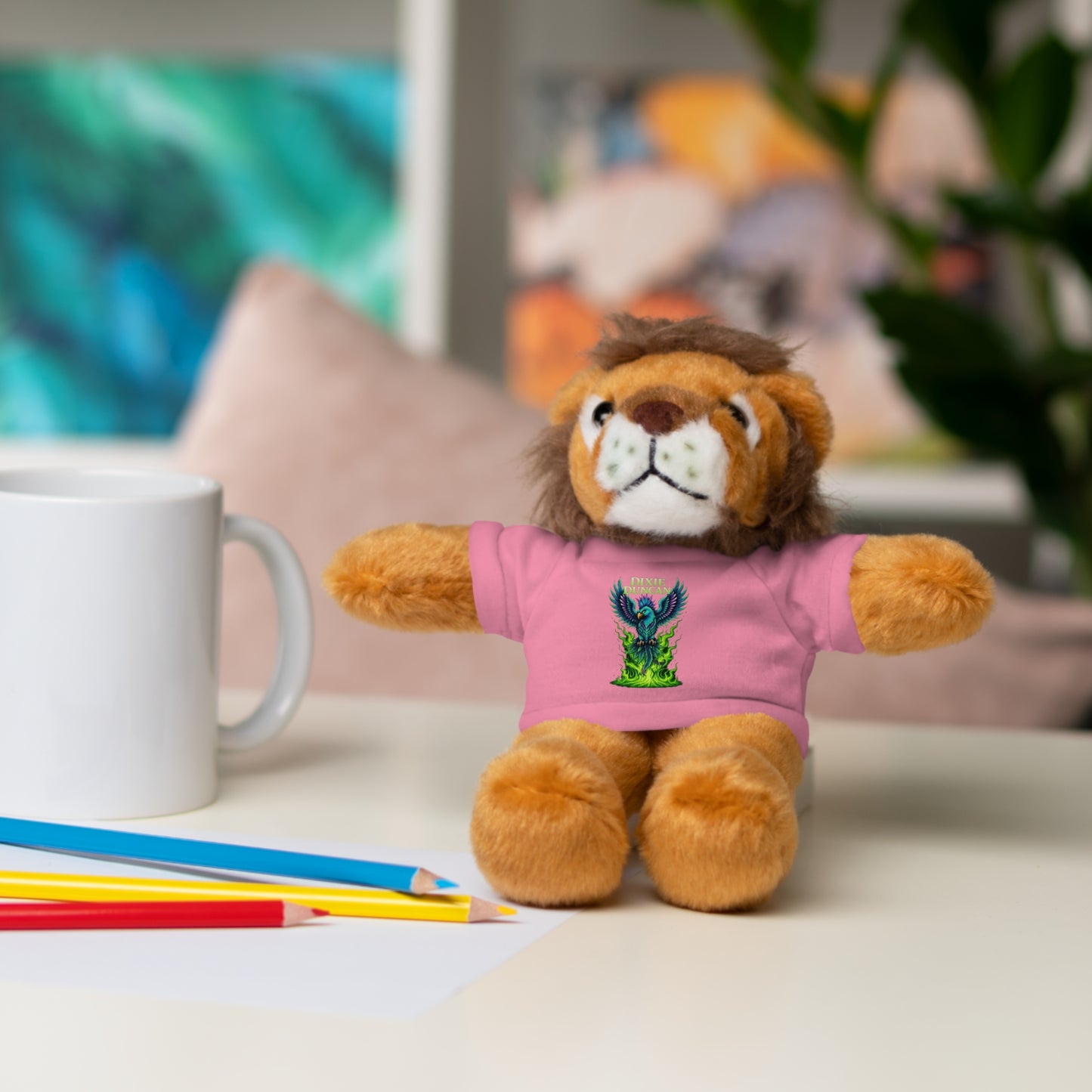 Stuffed Animals with Phoenix Tee