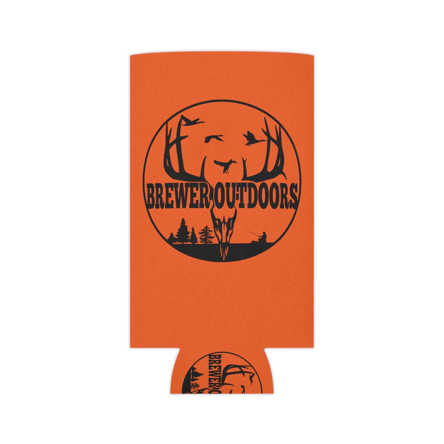 Brewer Outdoors Can Koozie (Orange)