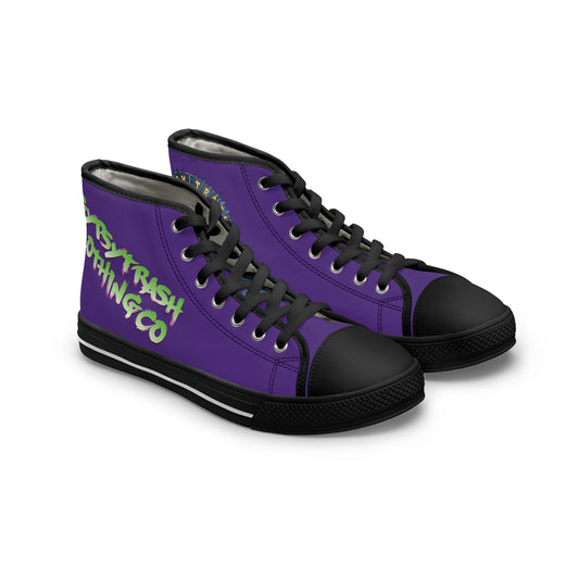 GTCC Womens High Top Sneakers (Purple)