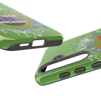 Unicycle Unicorn Purple ring of Fire Tough Case - Durable phone case for EUC fans