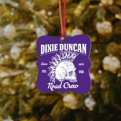 Aluminum DD Road Crew Ornaments, 1pcs (Purple)