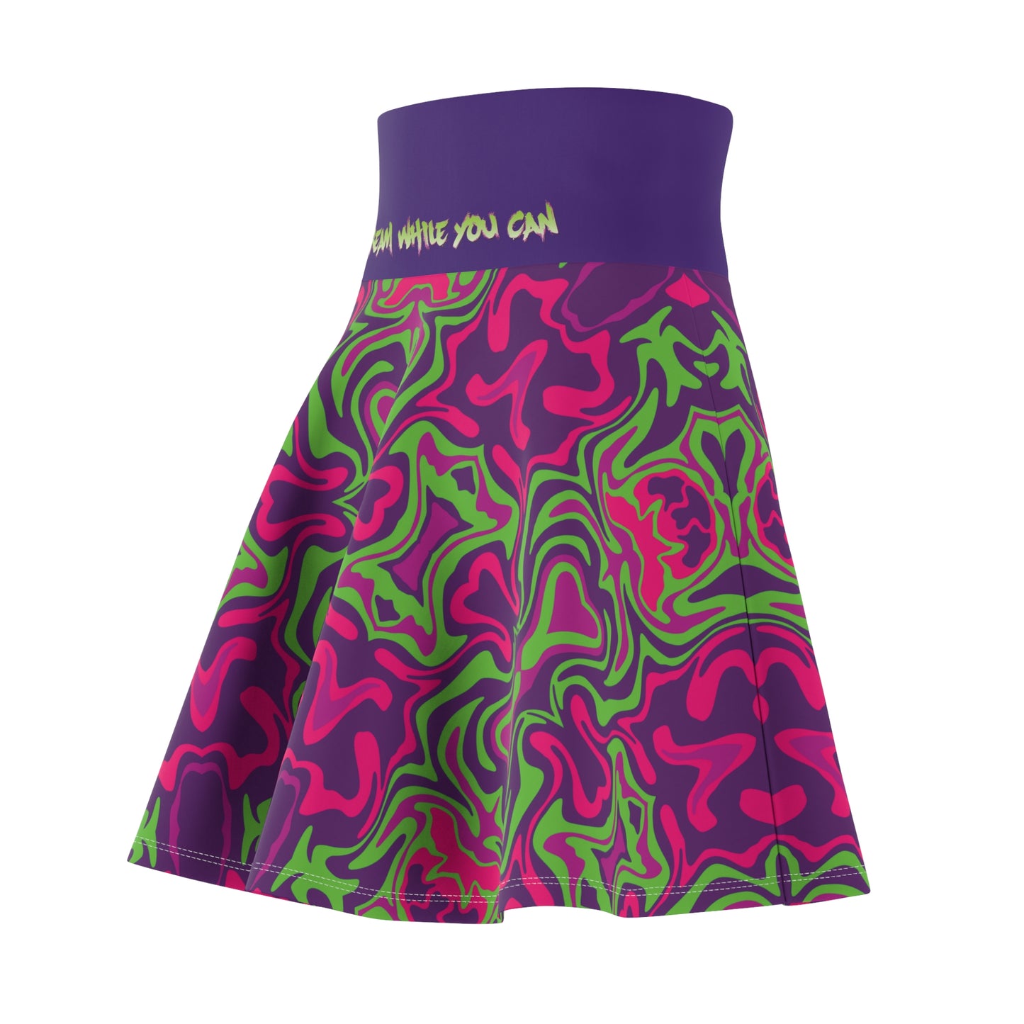 GTCC/DWYC Psychedelic Grinkple Skater Skirt