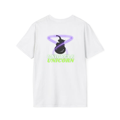 Unicycle Unicorn Unisex Softstyle T shirt