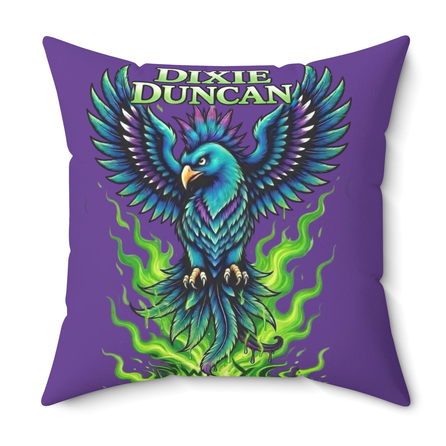 DD Phoenix Spun Polyester Square Pillow