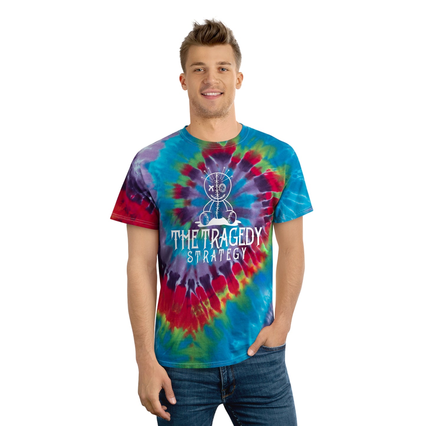 The Tragedy Strategy Save Myself Tie Dye Tee