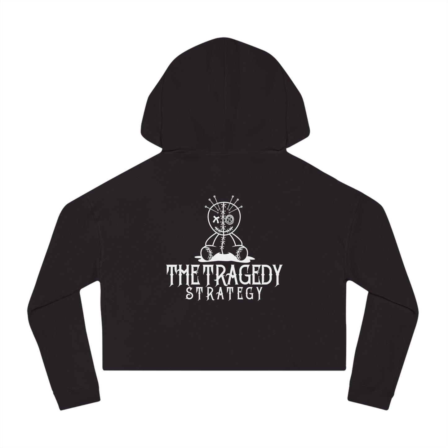 The Tragedy Strategy Doll Cropped Hoodie