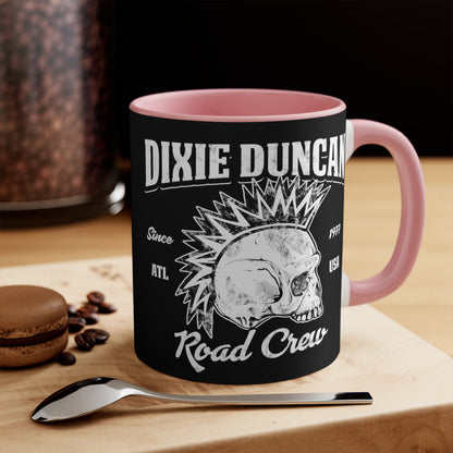 Colorful DD Road Crew Mugs, 11oz