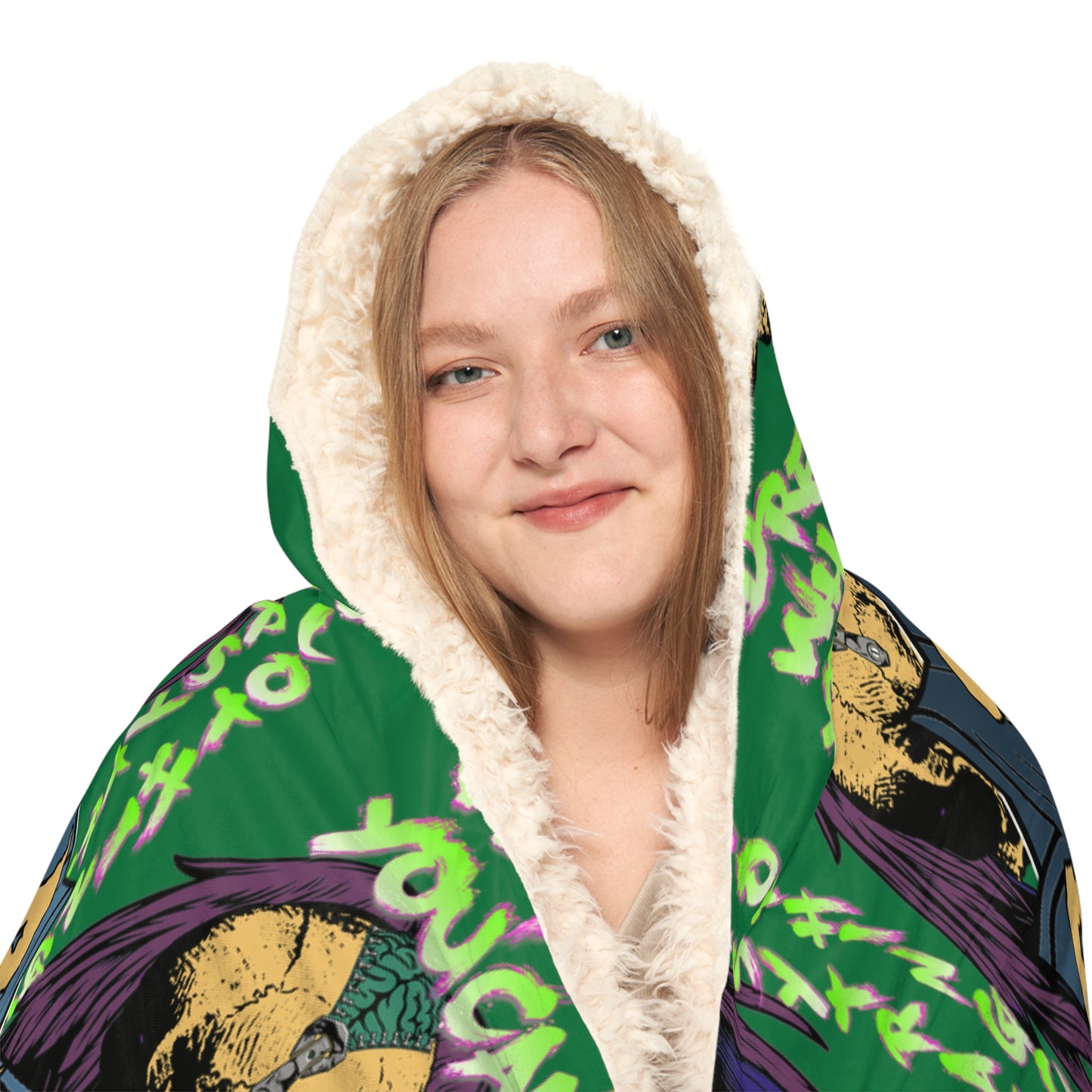 GTCC Snuggle Hoodie Blanket (Green)